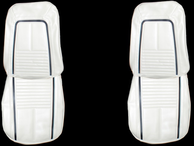 1967 Chevy Camaro Deluxe Front and Rear Seat Upholstery Covers
